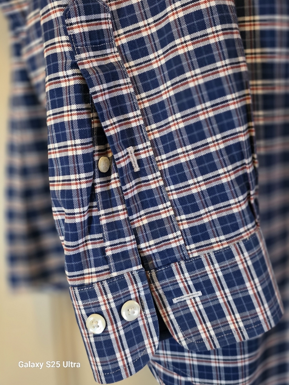 Brooks Brothers 1818 Regent Fit 100% Crisp Supima Cotton No Iron XL EUC - Picture 9 of 10